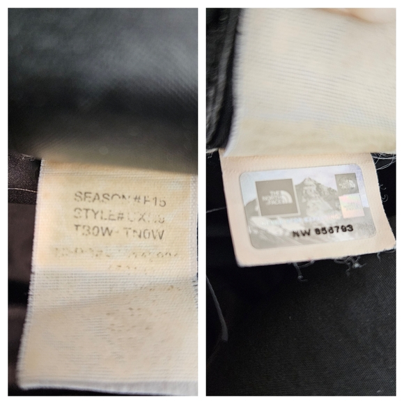 The North Face Jacket Mens Size M Black Goose Down Quilted Puffer 550 Packable - Picture 14 of 15